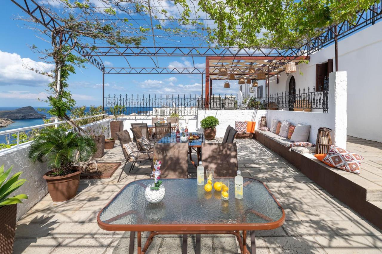 Apostolos Rooms Lindos  Ngoại thất bức ảnh